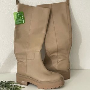 Tan Knee-High Women's Boots
